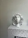 Whisper White Silk Bonnet