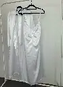 Whisper White Silk Robe + Slip Dress