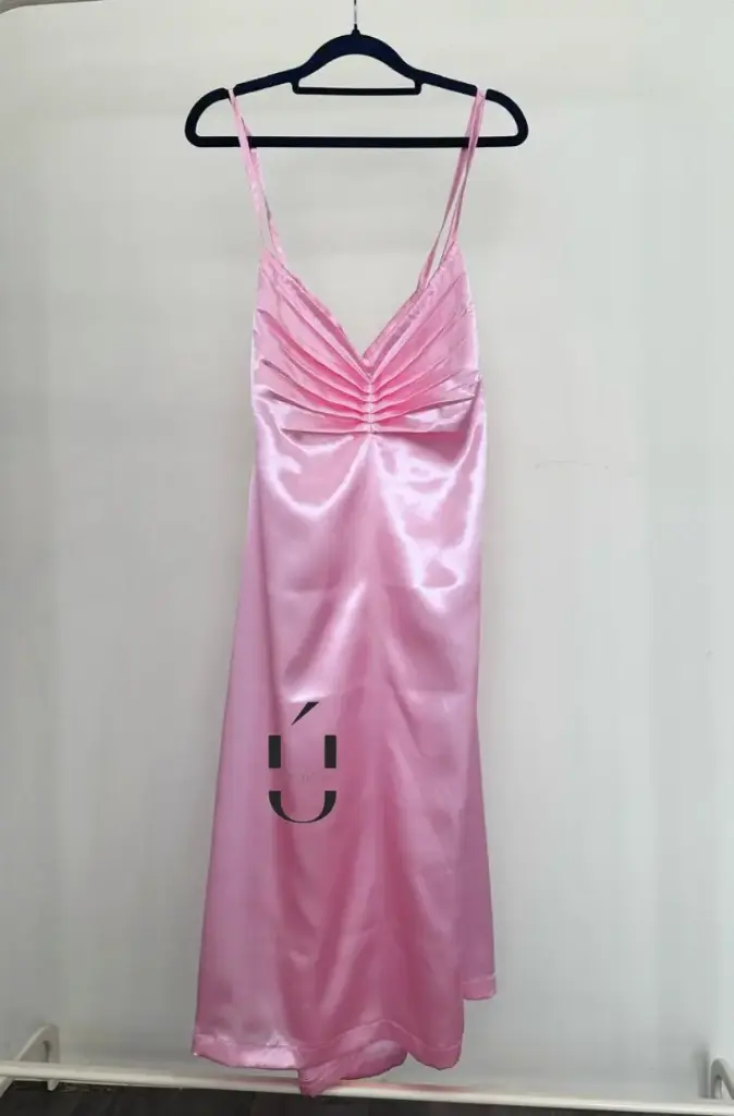 Heavenly Pink Silk Slip Dress