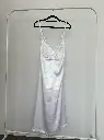 Whisper White Silk Slip Dress