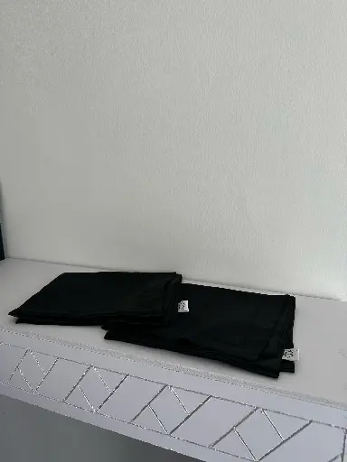 Midnight Black Silk Pillow Case