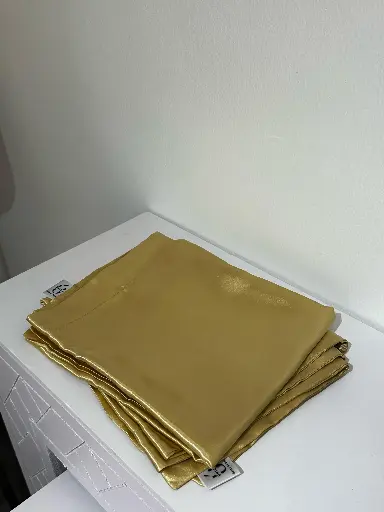 Sunlit Beige Silk Pillow Cases 