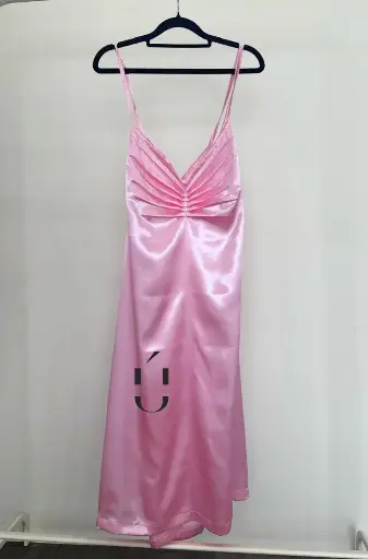 Heavenly Pink Silk Slip Dress
